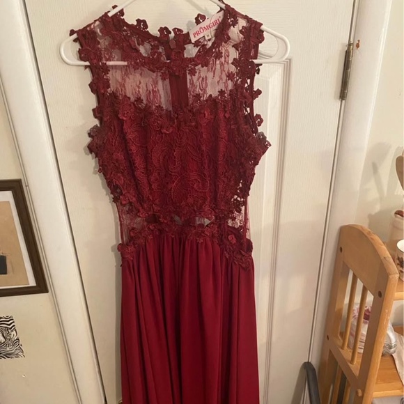 Deep Berry Formal Dress, Size Medium - Picture 1 of 5